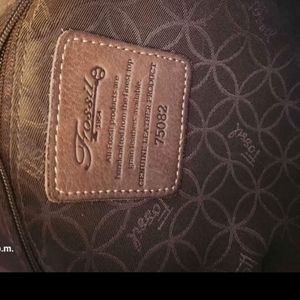 VINTAGE fossil messanger Gunuine Leather